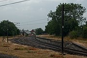 The former goods yard by Northallerton station
