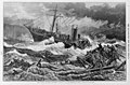 Illustration of the SS Tararua wreck