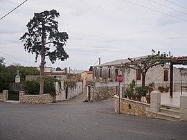 The centre of Skouloufia village