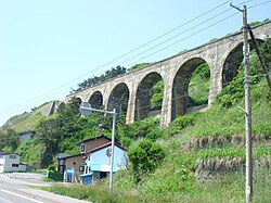 附近的戶井線遺構