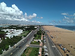 View of Marina Beach