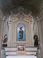 Saint Joseph's chapel, with the reliquary of saint Paolino
