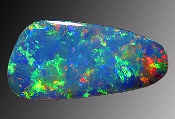 Opal can contain protist microfossils of diatoms, radiolarians, silicoflagellates and ebridians [15]