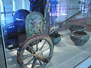 Etruscan chariot, 6th century BC
