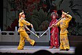 Beijing Opera "Guifei Drunk with Wine" (Chinese: 贵妃醉酒) being played