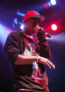Hopsin performing in 2013