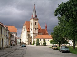 Church of Saint Mary Magdalene and the square