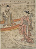 Woodblock print by Suzuki Harunobu