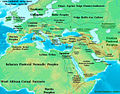 Image 32Egypt and its world in 1300 BC. (from History of ancient Egypt)