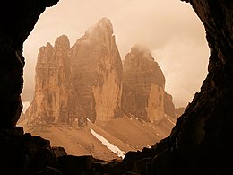 View from Monte Paterno