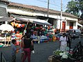 A market in Usulután