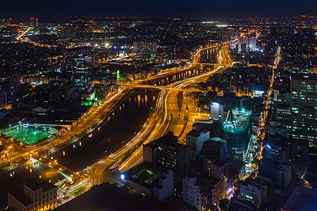 Ho Chi Minh City at night (nominated)