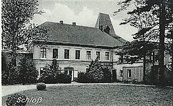 Castle in Zimne Kąty (c. 1925)