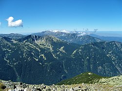 a summit in Rila