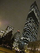 The John Hancock Tower in Copley Square