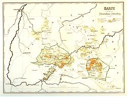 Fürstenberg territories in 1806