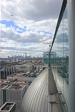 Atop one of the Newtown Creek digester eggs