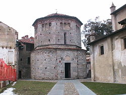 The Romanesque baptistry