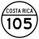 National Secondary Route 105 shield}}