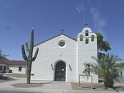 Saint Anthony's Church was built in 1935 and is located at 215 N. Picacho St. It was listed in the National Register of Historic Places in 1985, reference #85000892.