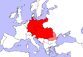 1902年，第一次世界大戰爆發前的中歐，專指奧匈帝國和德意志帝國這兩個德意志民族的國家
