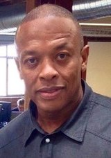 Dr. Dre at a 2013 meeting