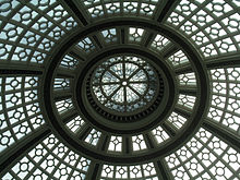 The Emporium dome on Market Street in San Francisco, California