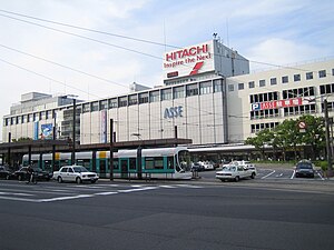 JR广岛站大楼与广岛站停留场