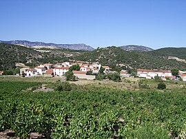 A general view of Lansac