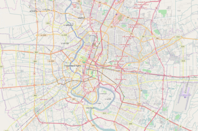 Location map Bangkok