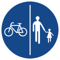 Pedestrian and cycle path