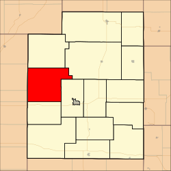 Location in Greenwood County