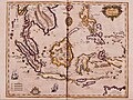 Image 101Map of Indonesia; 1674–1745 by Khatib Çelebi, a geographer from the Ottoman Turks. (from History of Indonesia)