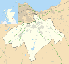 Whitehill is located in Midlothian