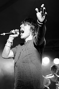 Luke Spiller, lead singer of The Struts