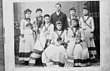 Early 1900s: Girls broomball team in Canada