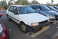 1985 Toyota Corolla (AE82) CS-X hatchback (Australia)