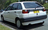 1995 SEAT Ibiza Mk2 pre-facelift rear