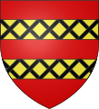 Coat of arms of the Noville (-lez-Bastogne) family, men of the fief.