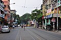 Busy Crossing of Vivekananda Road with Bidhan Sarani