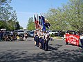 The JROTC at the Bok Kai Parade