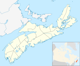 Greenwood is located in Nova Scotia