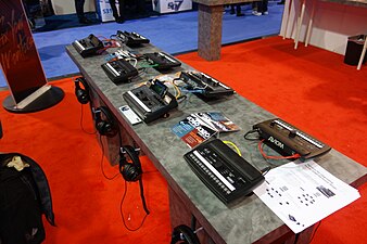 Aviom's products (2017 NAMM Show)