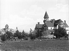 Sumner Hall and Holmes Hall, Victorian-style buildings