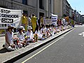 Falung Gong Protest in London 2006