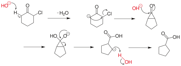 Favorskii重排反應的機理