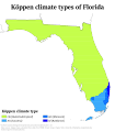 Image 17Köppen climate classification map of Florida. (from Geography of Florida)