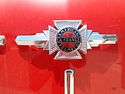 Emblem of the historic 1954 American La France-Foamite 700 Series (California Historical Vehicle 622S).