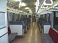 行駛於八高線的 KiHa 110-200 型車內部，2006年12月。