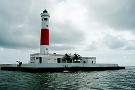 Lighthouse in Santiaguillo Island